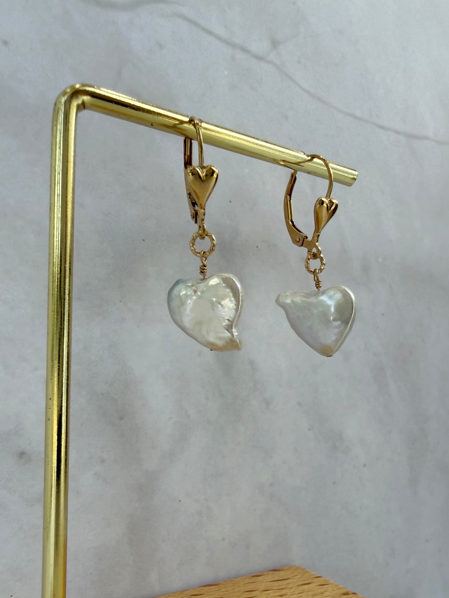 Dayanara Heart Earrings