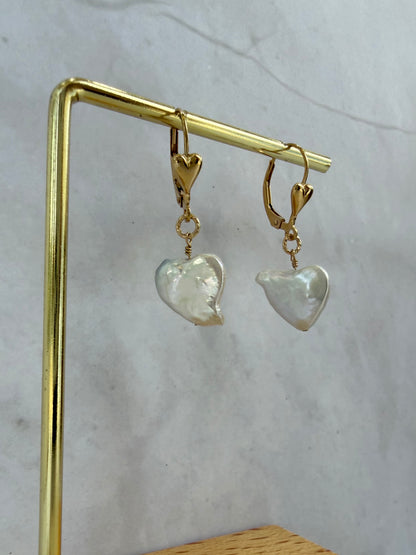 Dayanara Heart Earrings