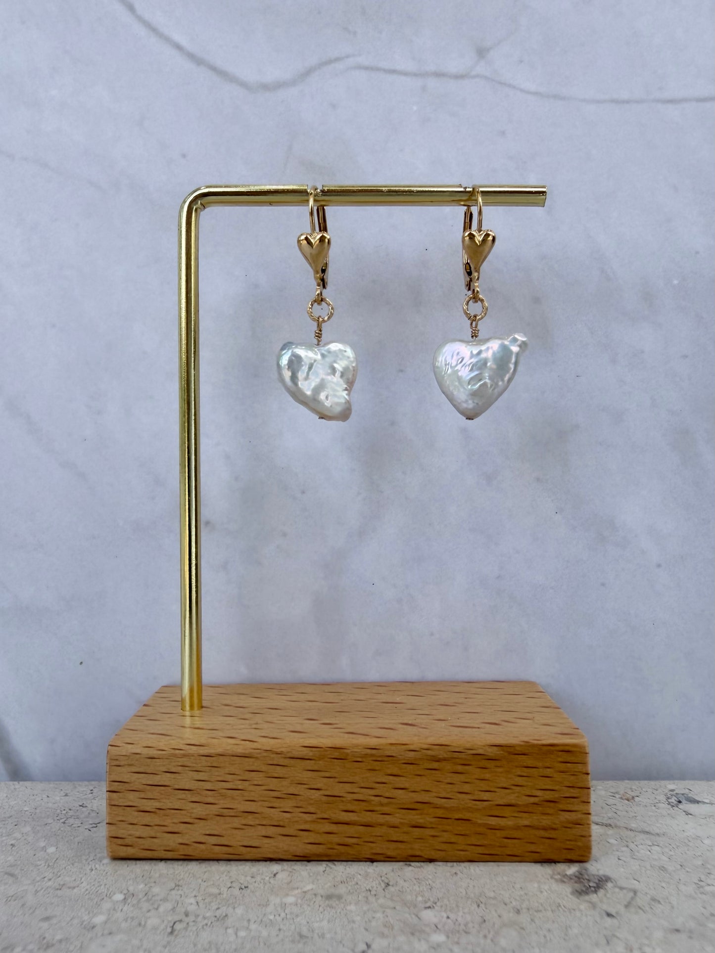 Dayanara Heart Earrings