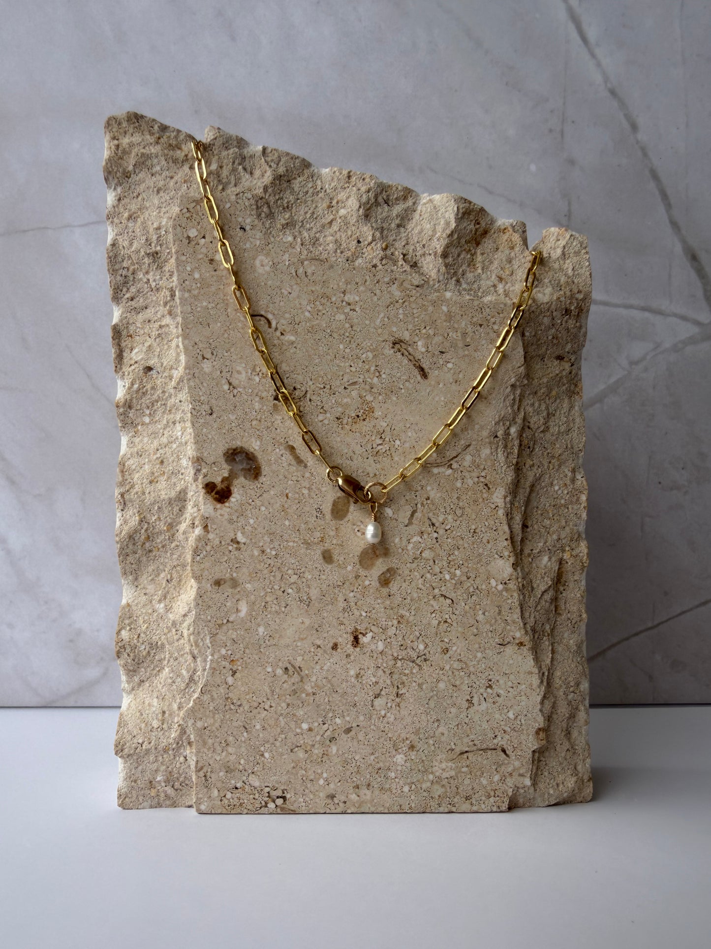 Tori Paperclip Chain Necklace