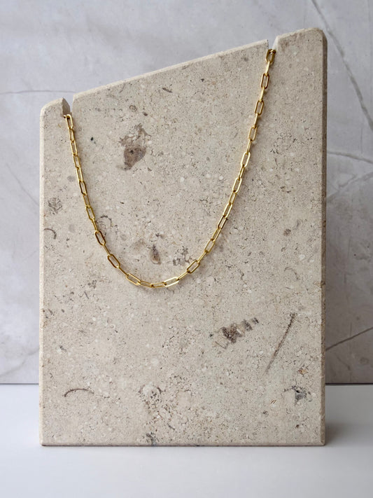 Tori Paperclip Chain Necklace
